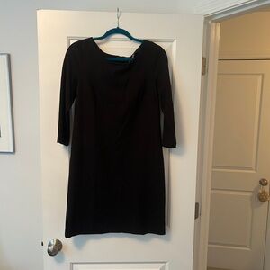 Black Banana Republic fall winter dress